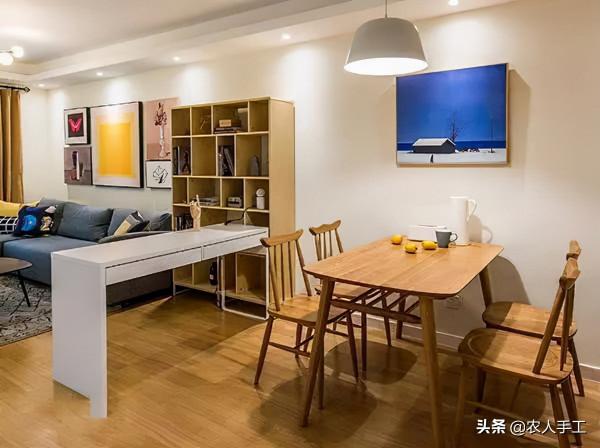 裝修了4個月完工，看到的第一感覺很溫馨，裝修才花費10萬左右