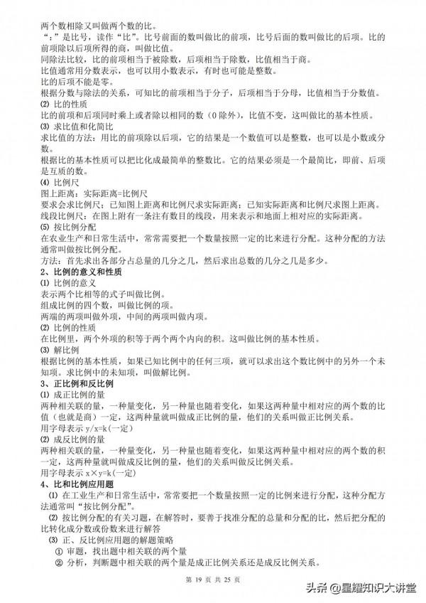 （超詳）小學數學知識點歸納彙總，趕緊為孩子收藏吧