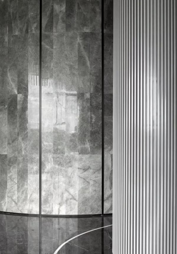 1900㎡售樓處全用灰色大理石，簡直不要太高階