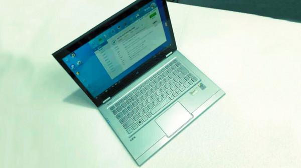 金屬機身僅重700多克，二手NEC筆記本體驗，2K旋轉屏很耐看