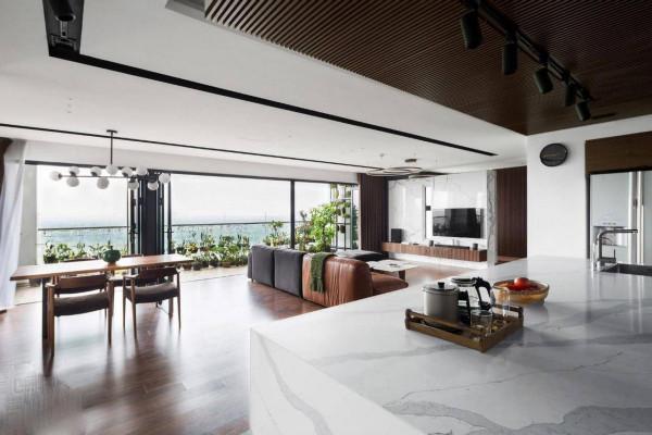 220㎡大平層,大橫廳7米長,換成我也心甘情願買高層,比別墅舒服 220㎡大平層,大橫廳7米長,換成我也心甘情願買高層,比別墅舒服