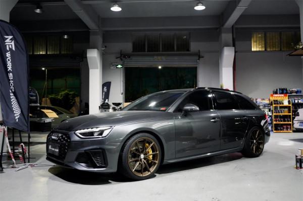 顏值正義!奧迪A4旅行版低趴改裝案例 顏值正義!奧迪A4旅行版低趴改裝案例