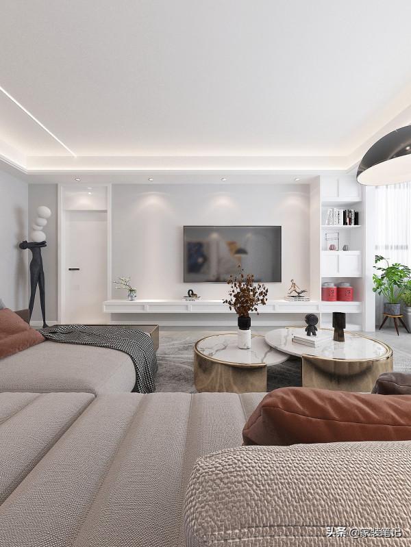 越來越多的人喜歡現代風裝修，看了她家之後，我也愛上了，很舒適