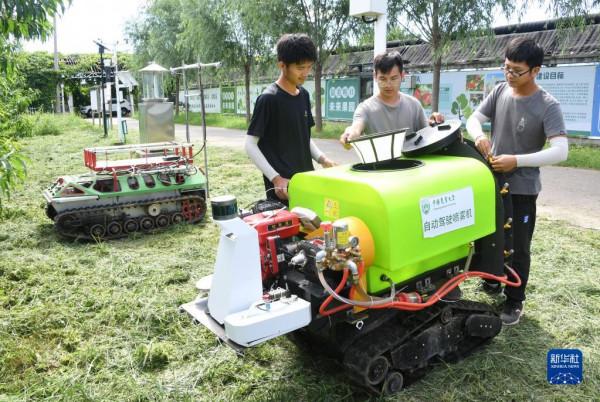 “駐村大學生”忙碌在“未來果園”