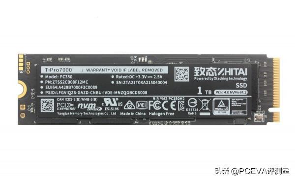 全速PCIe 4.0 SSD：致態TiPro7000 1TB評測