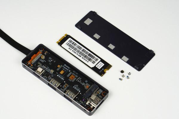 擴充套件塢+行動硬碟！零刻Expand M是超極本的最佳伴侶