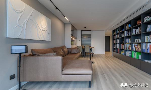 北京夫妻123㎡的家，因巧妙佈置而走紅網路，不要電視牆太香了