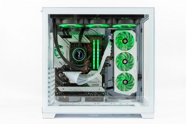 12700KF +Z690刀鋒鈦 +H150i ELITE LCD +3070TI，聯力O11 EVO裝機分享