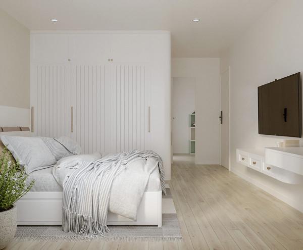 白色簡約家裝設計，乾淨利落的戶型