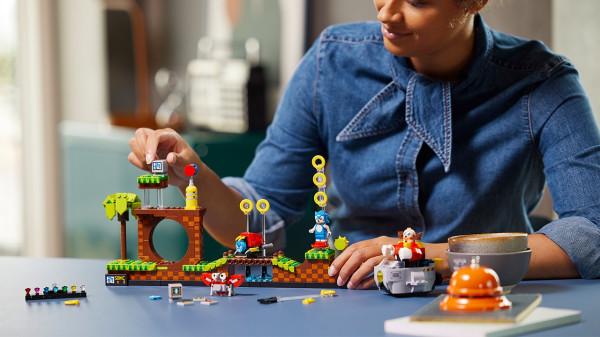 樂高公佈「刺蝟索尼克 綠色山丘」套組