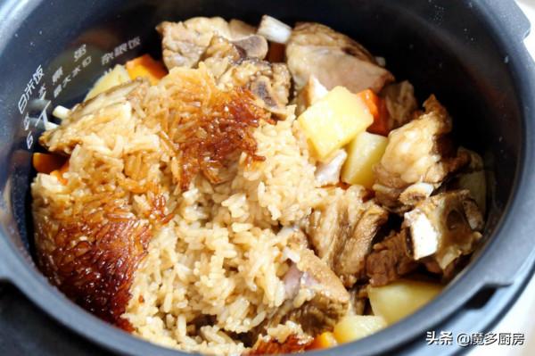 天冷，用羊排做這鍋燜飯，又香又糯太好吃了！網友：想來蹭飯