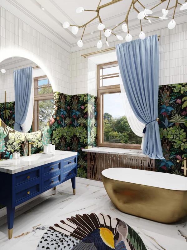 1100㎡奢華精緻的現代豪宅，室內裝飾太華麗，簡直讓人挪不開眼