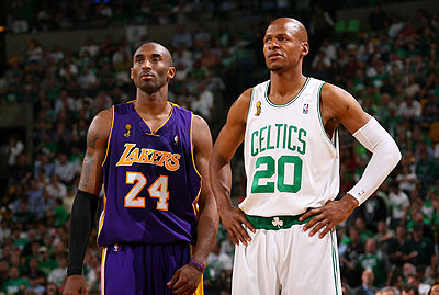 科比和雷阿倫：二十年前橫空出世，沒過幾年便統治了聯盟