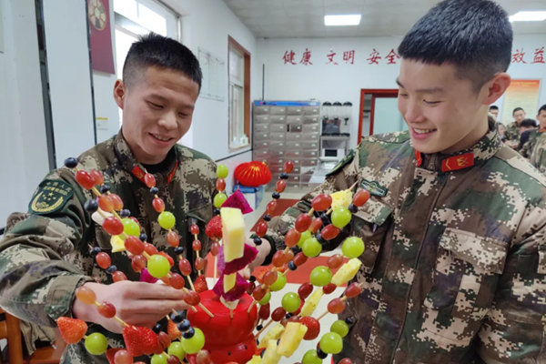 元宵節，中國軍人這樣過