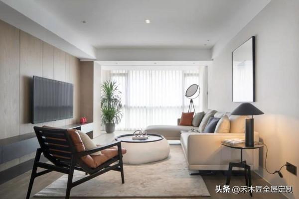 145㎡都市理想居所，清爽大方、極盡現代簡約之美