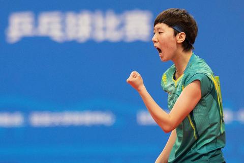 全運會-乒乓球女團第一階段：山東隊勝黑龍江隊