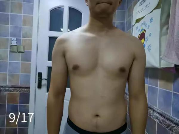 鍛鍊一個半月後有沒有變化