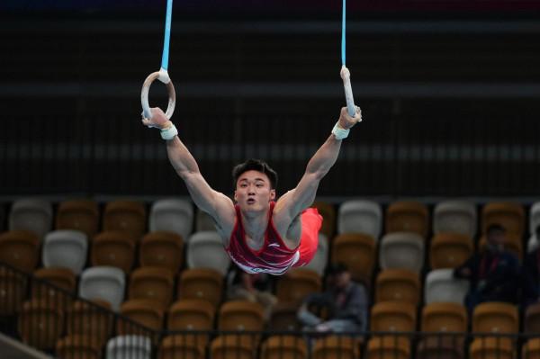 體操——男子預賽賽況 體操——男子預賽賽況