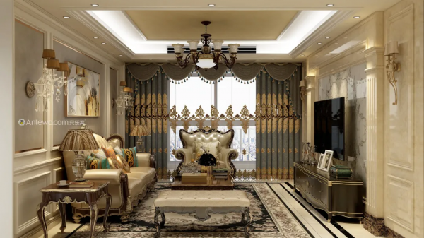 安樂窩119㎡典雅歐式風,道不盡的繁華與美 安樂窩119㎡典雅歐式風,道不盡的繁華與美