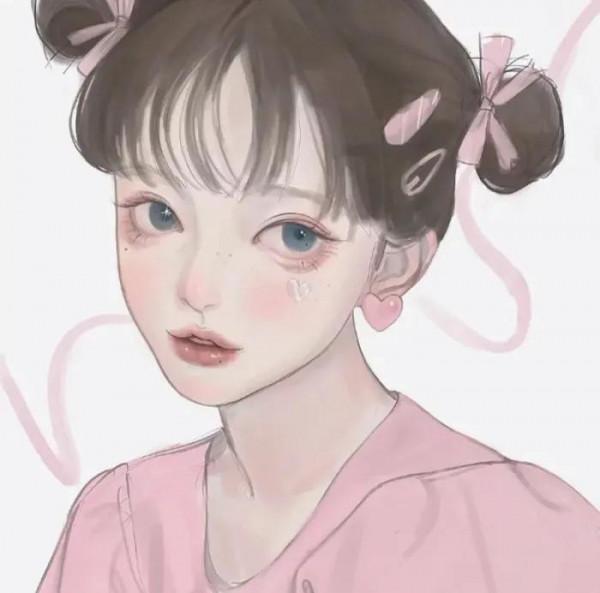 天氣晴，宜收集歡樂。動漫卡通女生頭像