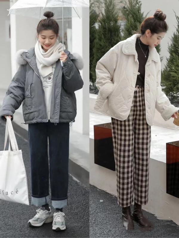 入冬後氣溫驟降，適合小個子的保暖穿搭，俏皮甜美很減齡，真不錯