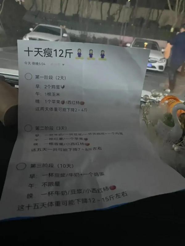 別人開的減肥秘方 看看真的假的