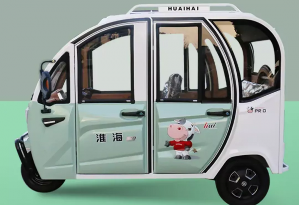 電動車限載，“接娃電動車”來了，遮風又擋雨，冬天超實用