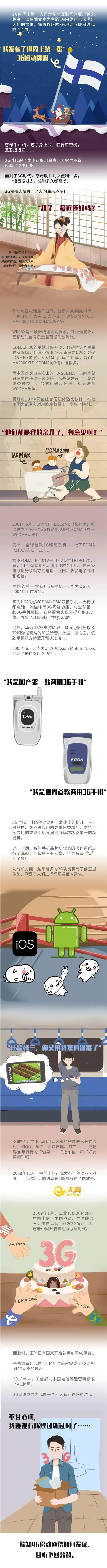 漫畫說通訊 | 3G開啟移動網際網路新世界