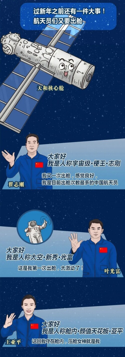 快看！昨晚錯過的出艙精彩內容有人幫你畫出來了