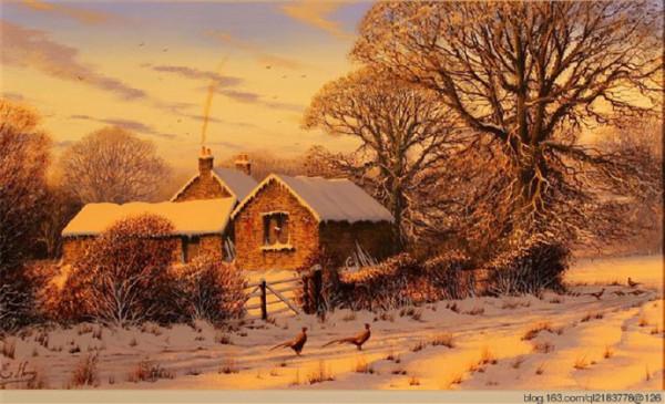英國藝術家Edward.Hersey田園,一種美好的記憶 英國藝術家Edward.Hersey田園,一種美好的記憶