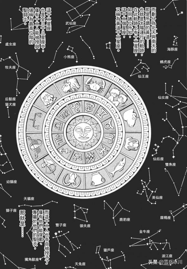 聖鬥士星矢：這些經典背景圖片裡大有講究