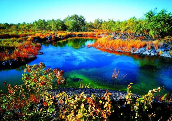 一張地圖告訴你,到哪裡看中國最美火山湖 一張地圖告訴你,到哪裡看中國最美火山湖