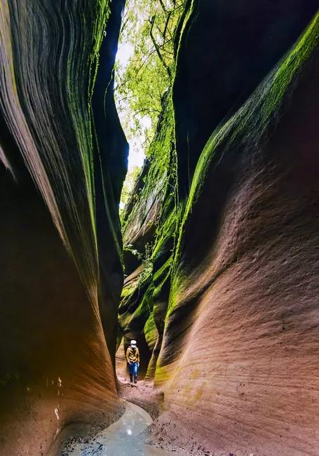 大美甘泉雨岔大峽谷