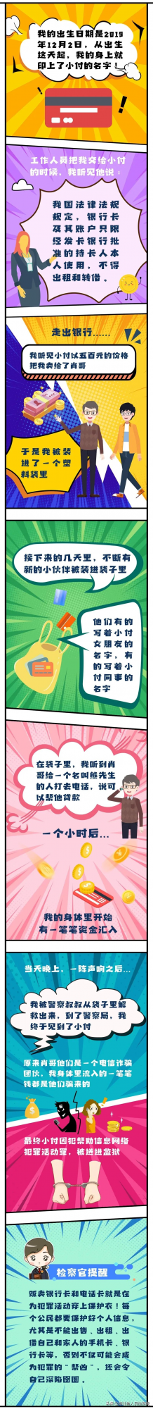 【漫畫】一張銀行卡的漂流記