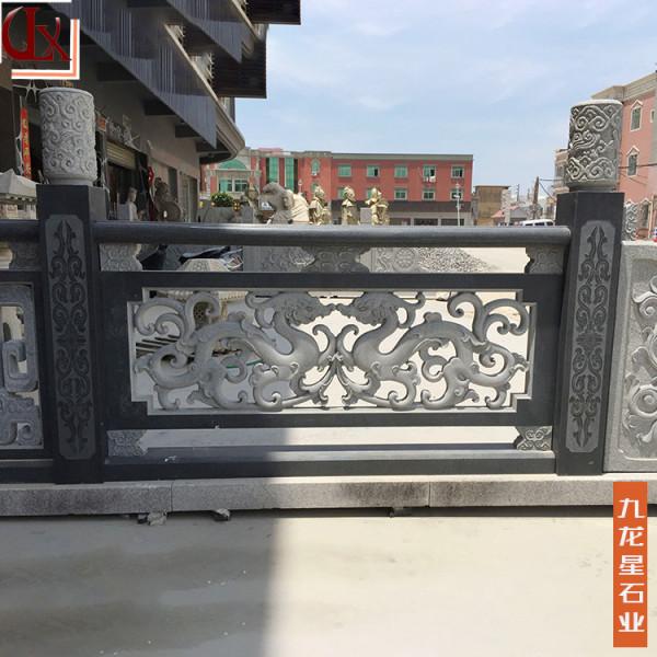 青石石材欄杆 大理石欄杆雕刻板效果圖