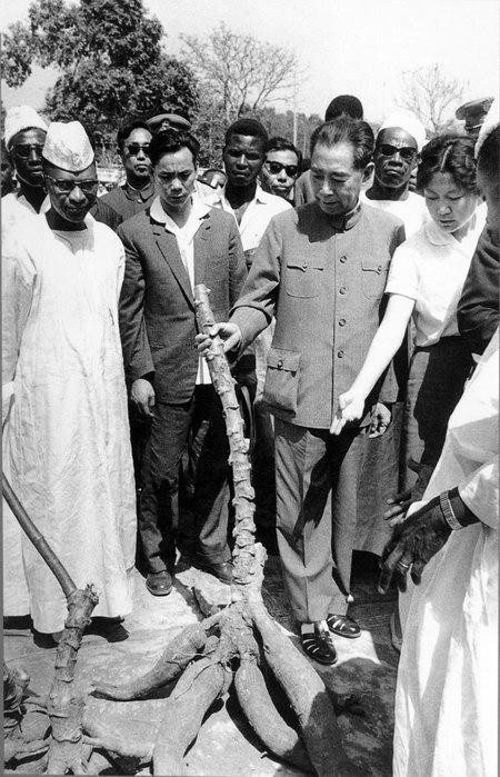 1964年周恩來訪問非洲，得知迦納總統突然遭遇刺殺，依舊毅然前往