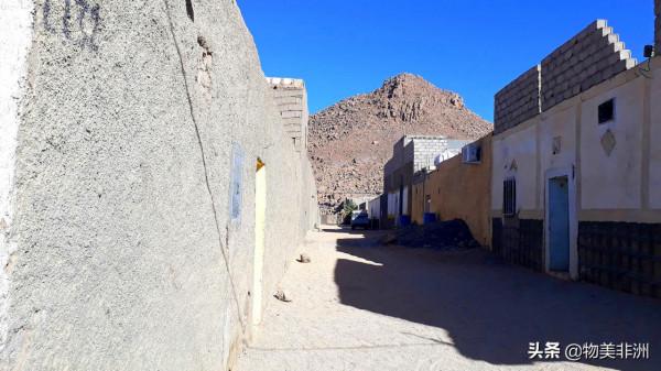 撒哈拉沙漠深處的冬天