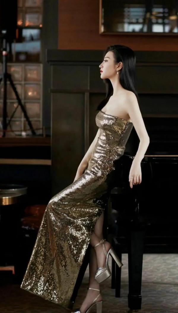 著名演員景甜，真的很甜，美麗大方