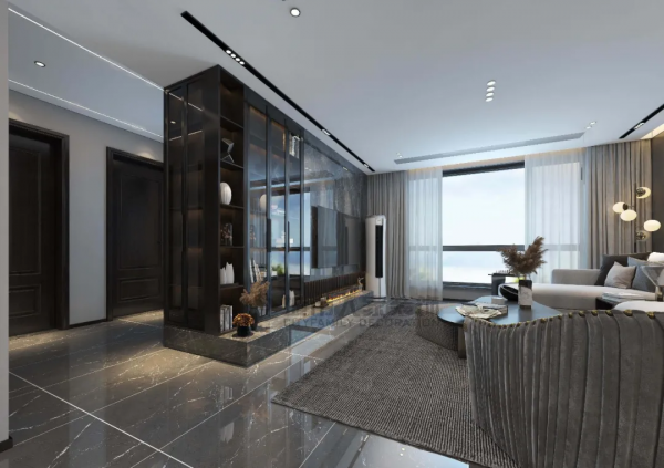 設計效果|140平米現代輕奢 質感十足的時代雅居 超有範 設計效果|140平米現代輕奢 質感十足的時代雅居 超有範