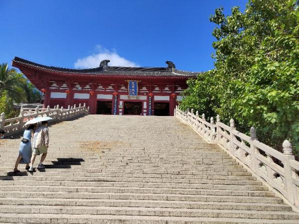 海南遊筆記8:南山寺,普度眾生觀世音 海南遊筆記8:南山寺,普度眾生觀世音