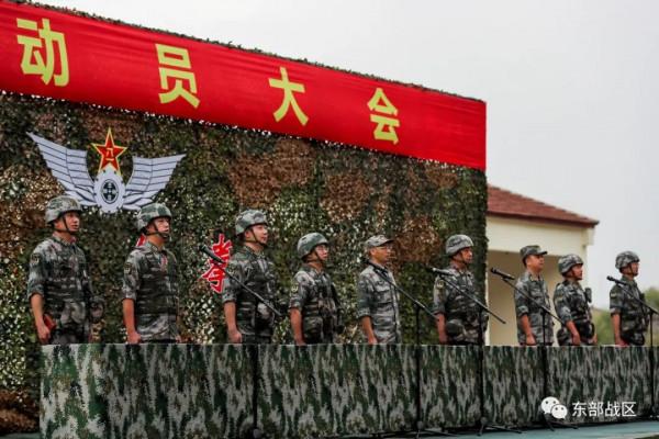 這場誓師動員，場面高燃