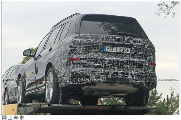 外觀比邁巴赫GLS還霸氣！寶馬X7新車型曝光，換分體大燈+四出排氣