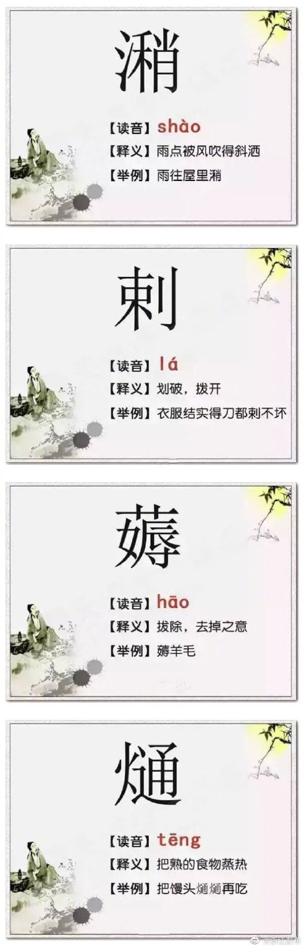 33個會說但不會寫的字,你認識幾個? 33個會說但不會寫的字,你認識幾個?