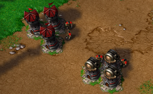 魔獸爭霸3，為何只有人族喜歡大量造塔，其它種族卻沒有這個嗜好