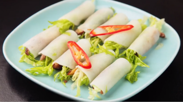 寶貝挑食不愛吃蔬菜怎麼搞系列之簡單食材菜（1）——鴨肉蘿蔔卷