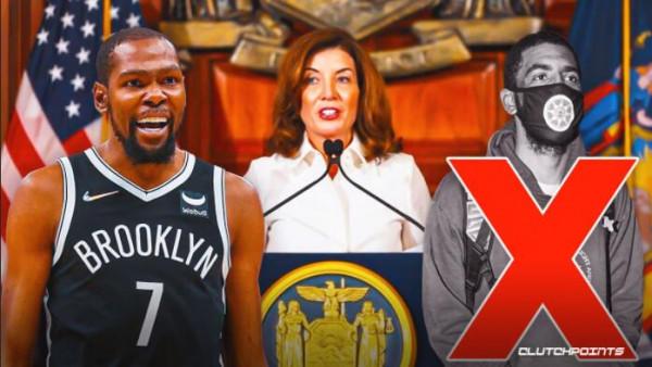 紐約州長稱讚籃網對歐文禁賽 紐約州長稱讚籃網對歐文禁賽