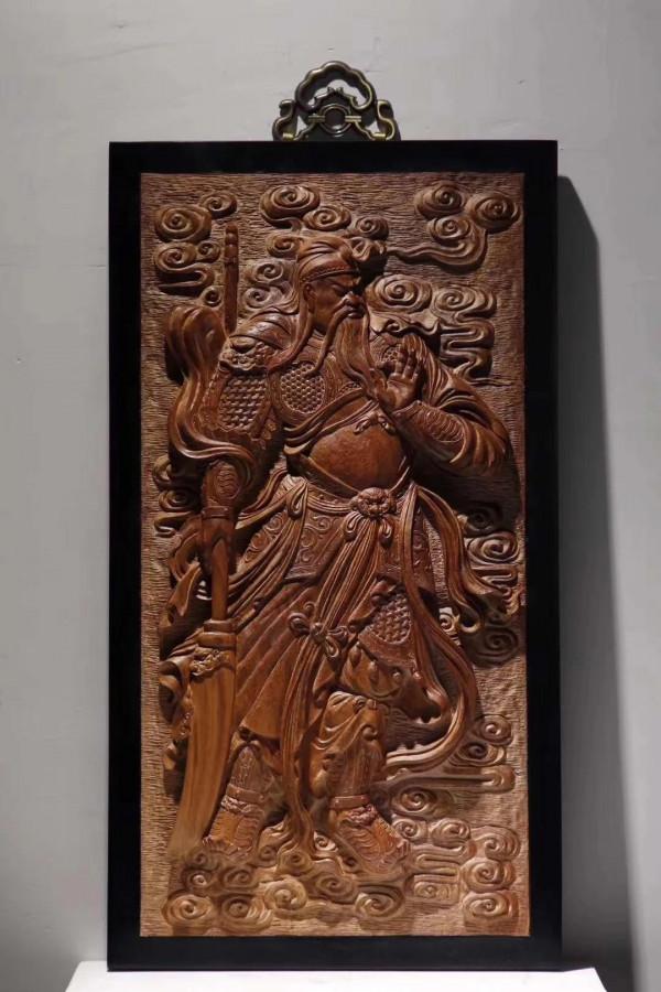 淺談關公雕刻動態