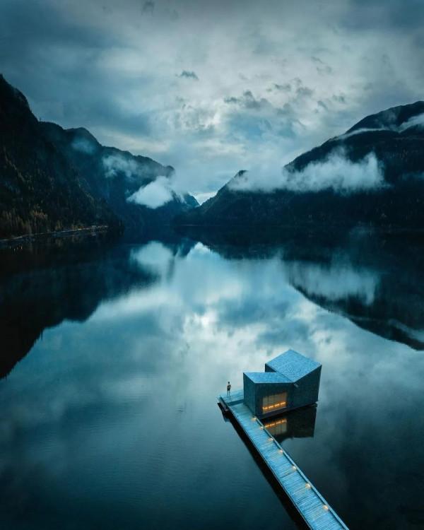 你和快樂過冬之間只差一個挪威桑拿