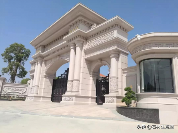 50款別墅石材圍牆大門,奢華大氣 50款別墅石材圍牆大門,奢華大氣