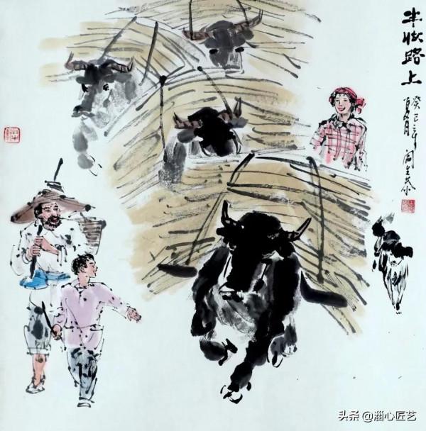 閻先公大師牧牛圖系列鑑賞《三》